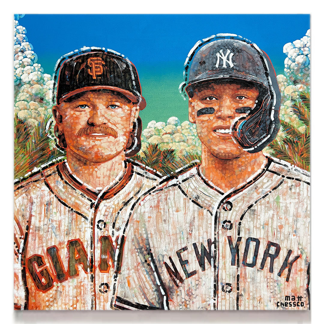 Logan Webb and Aaron Judge