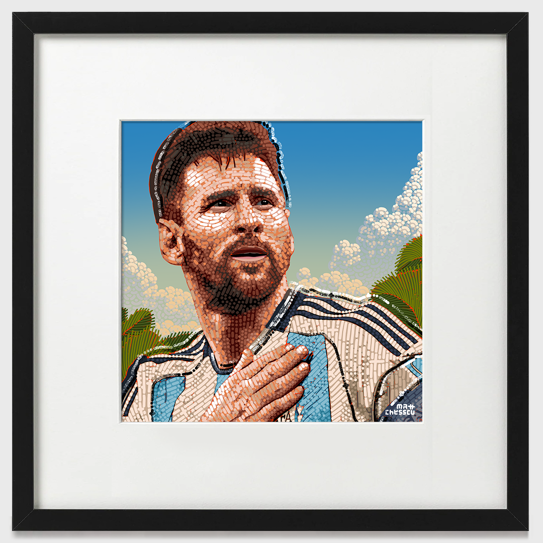 Impresión grande de Messi