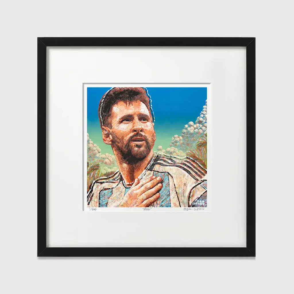 Impresión pequeña de Messi