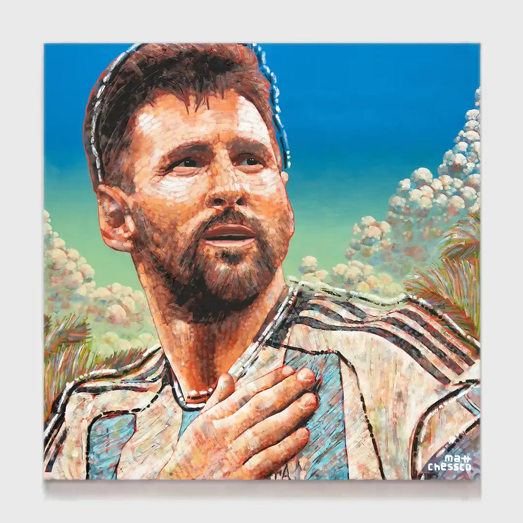 Messi toile originale